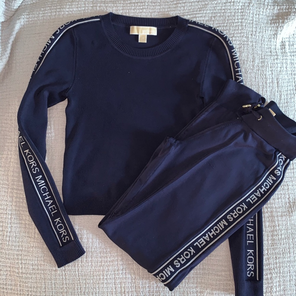 Michael Kors Tape Logo Stretch-Viscose Set